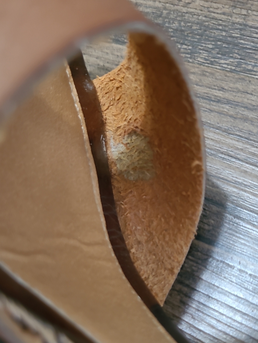 Brown Leather Platform Heels - Picture 11 of 11
